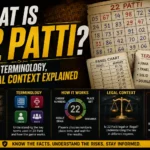 What Is 22 Patti? History, Terminology, and Legal Context Explained